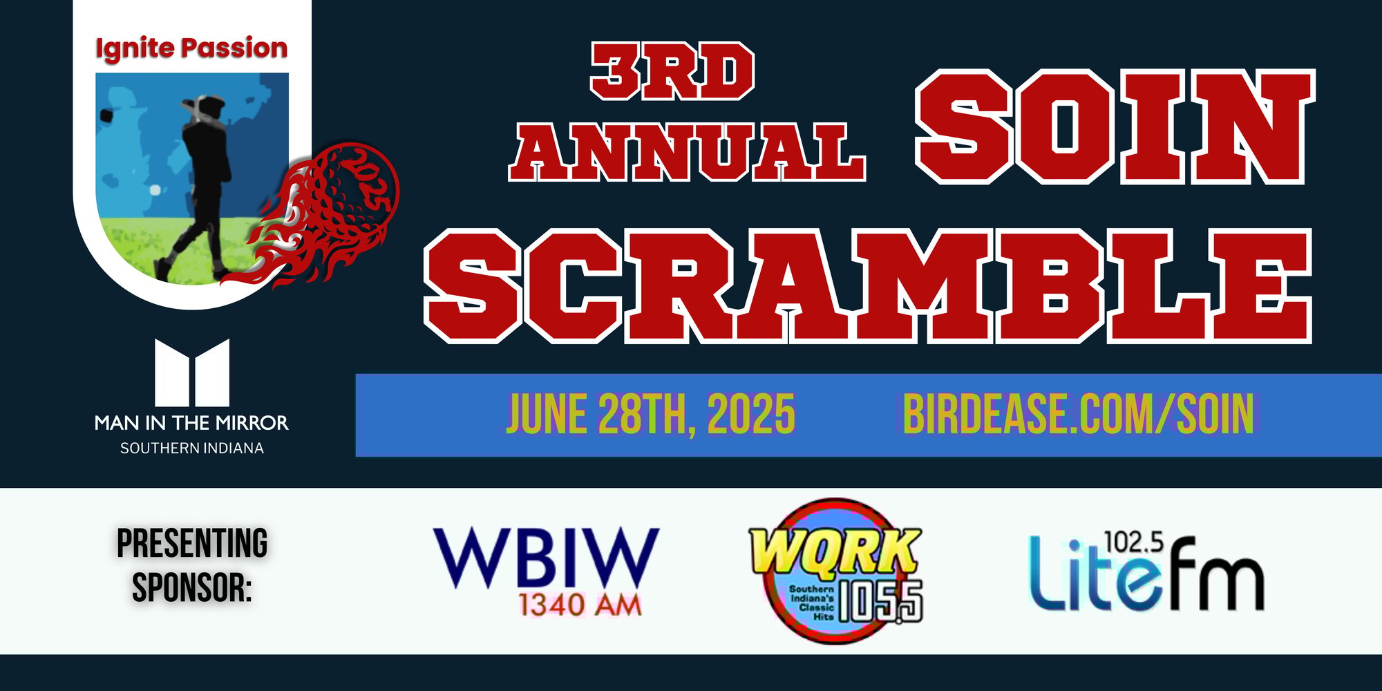 2025 SoIN Scramble Presenting Sponsor BANNER 6x3