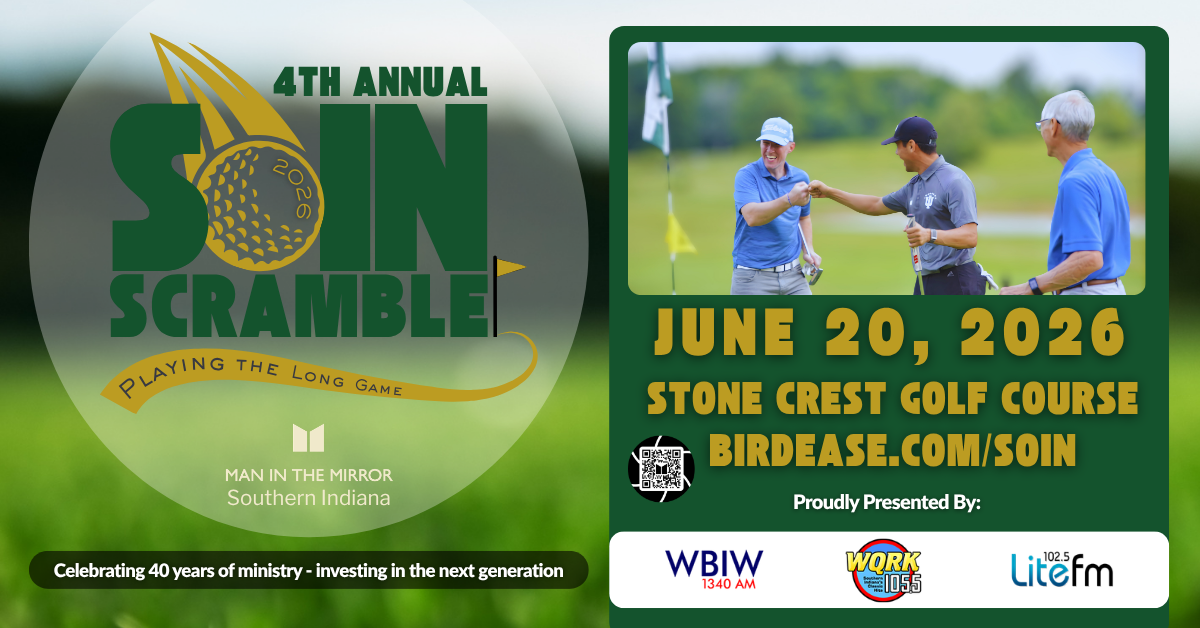 4th Annual SoIN Scramble Banner Promo.